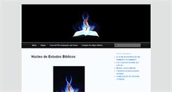 Desktop Screenshot of biblia.facasc.edu.br